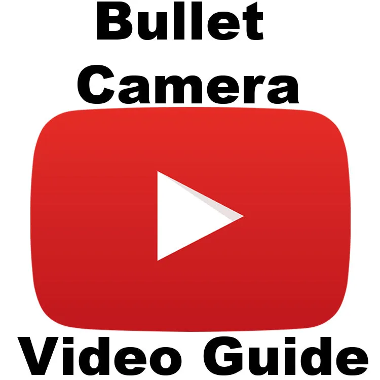 4MP IP Bullet Camera with a 2.8-12mm Variable Focus Lens & IR