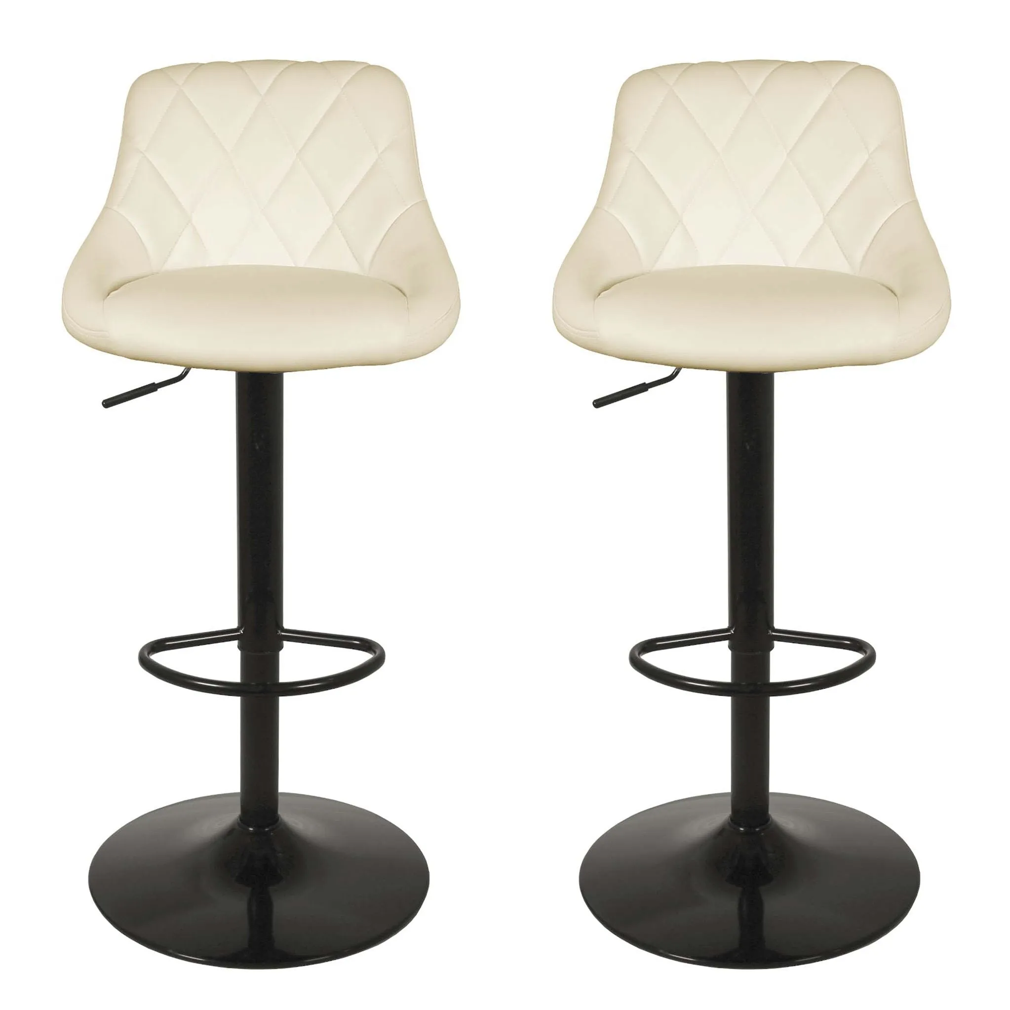 Abberley Adjustable Bar Stools - Set of 2