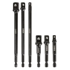 ARES 70382 - 6-Piece 3-Inch and 6-Inch Impact Grade Socket Adapter Set