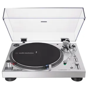 Audio Technica Direct Drive Professional Turntable - Silver | ATLP120XUSBHC