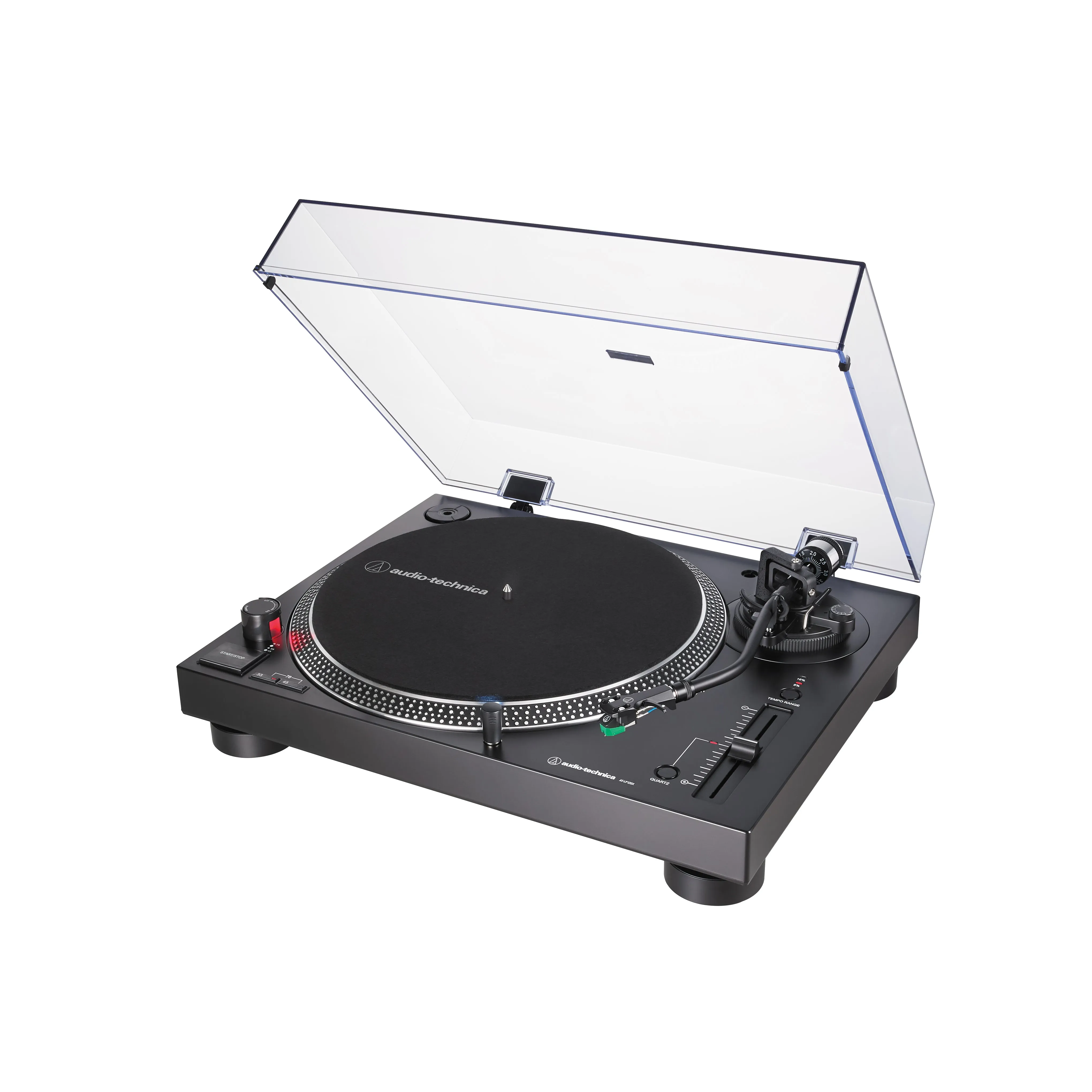 Audio Technica Fully Manual Direct Drive Turntable - Black | ATLP120XUSBHCBK