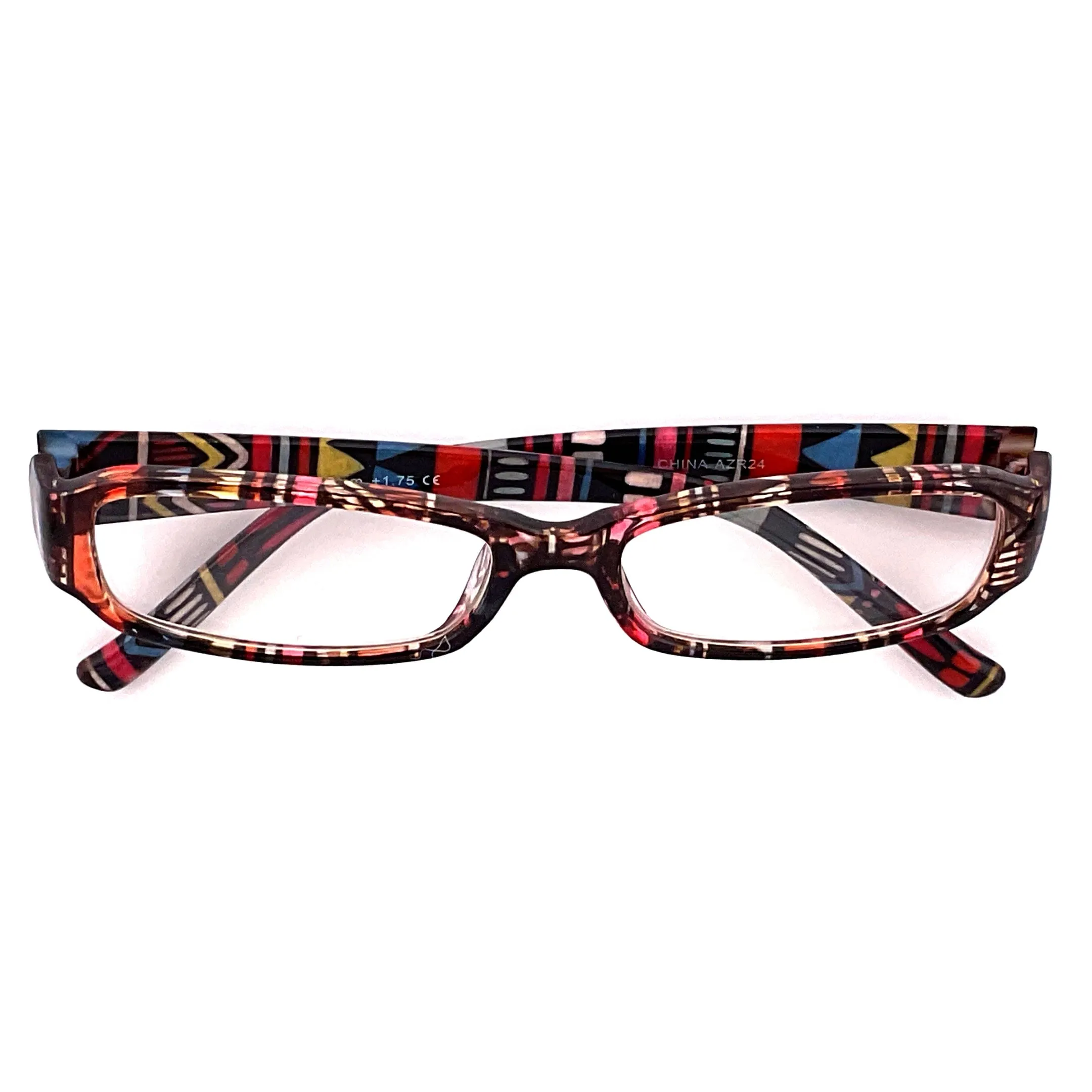 Aztec Print Readers With Matching Case