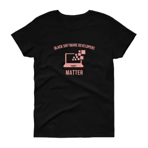 Black Software Developers - Women's short sleeve t-shirt