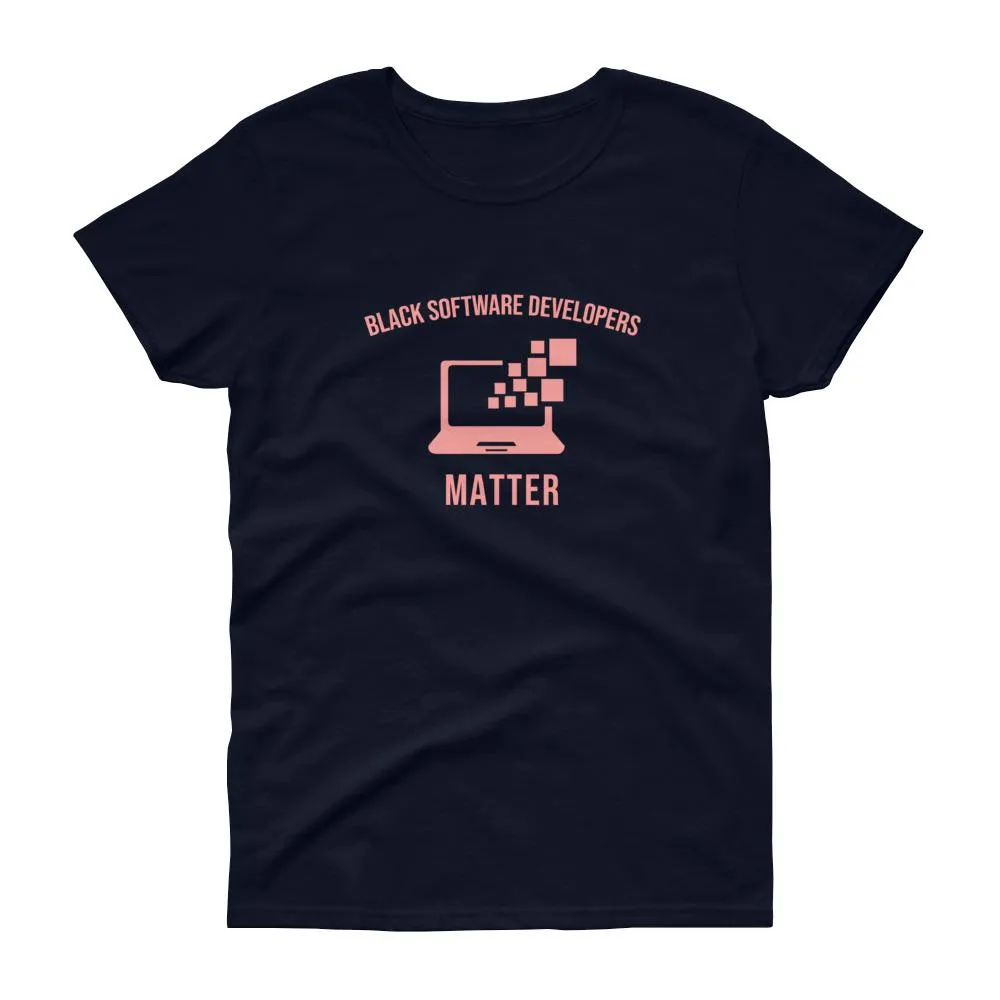 Black Software Developers - Women's short sleeve t-shirt