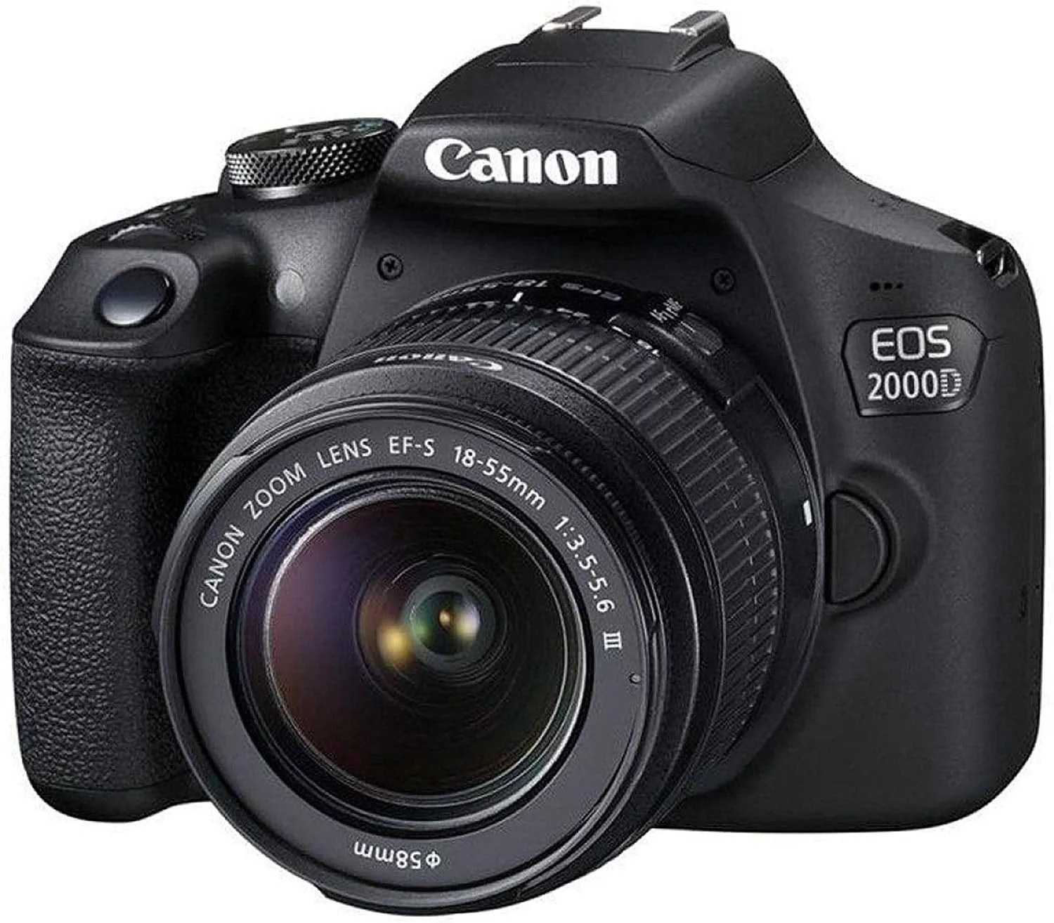 Canon EOS 2000D (REBEL T7) DSLR Camera 18-55MM IS ii Lens Bundle �SanDisk 32gb   Cleaning Kit   MORE - International