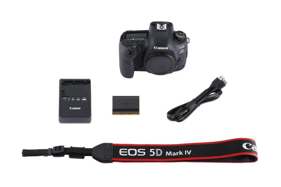 Canon EOS 5D Mark IV DSLR camera, without lens