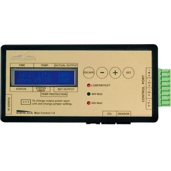 Dimlux Maxi Controller (v1.2) - Controls Lighting, CO2, Heaters and Humidifiers