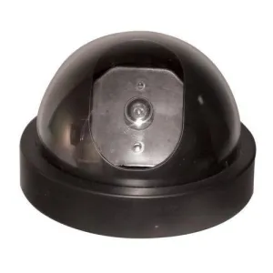 Dome Dummy Camera with Flashing LED Light