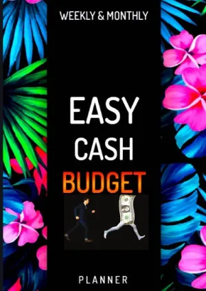 Easy Cash Budget Weekly Planner for Budgeting with Sinking Funds and Cash Envelopes