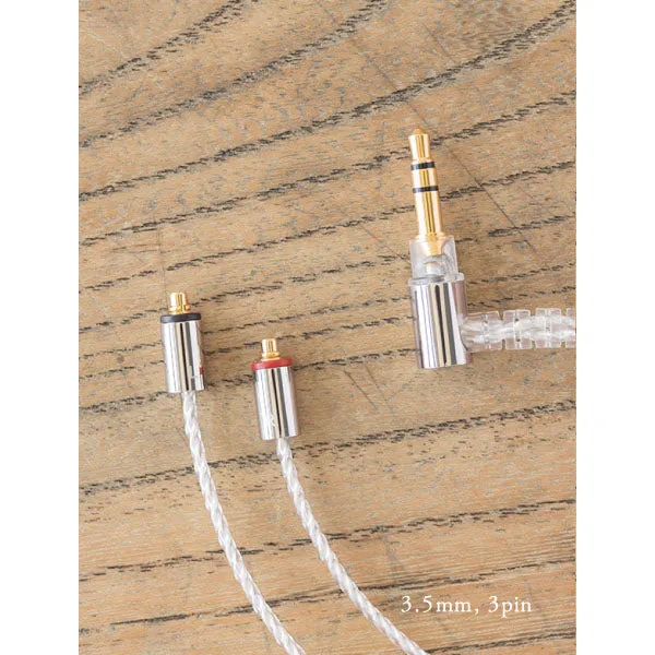 Final Audio C106 Straight MMCX Silver-Coated Cable