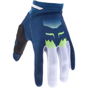 Fox Racing 180 Flora Standard Offroad Gloves Dark Indigo Blue