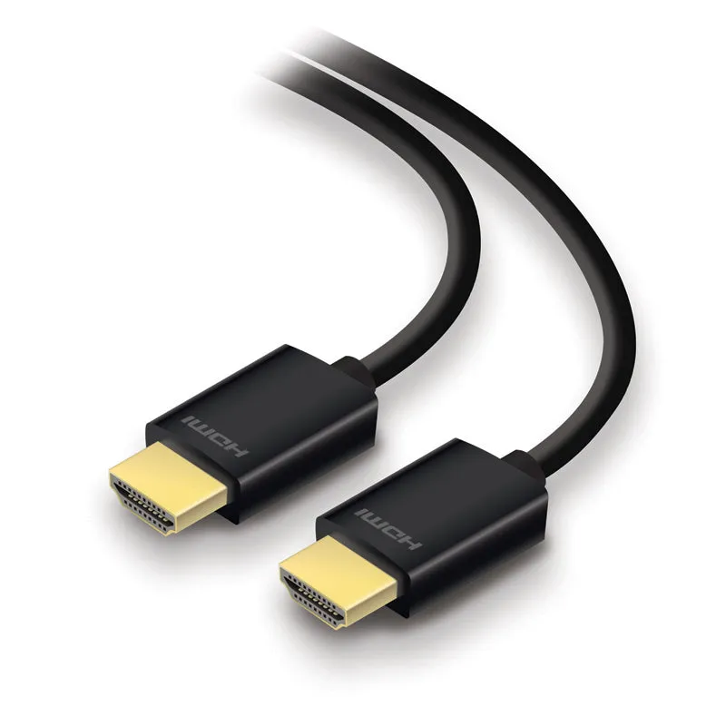 High Speed HDMI Cable with Ethernet Ver 2.0 Male to Male - Carbon Series - 2m - Retail