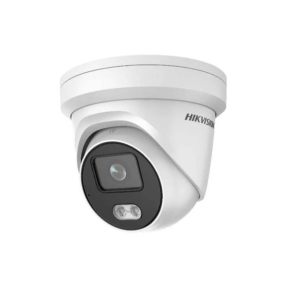 Hikvision DS-2CD2387G2-LU 2.8mm 8MP PoE ColorVu & AcuSense Outdoor Turret Camera