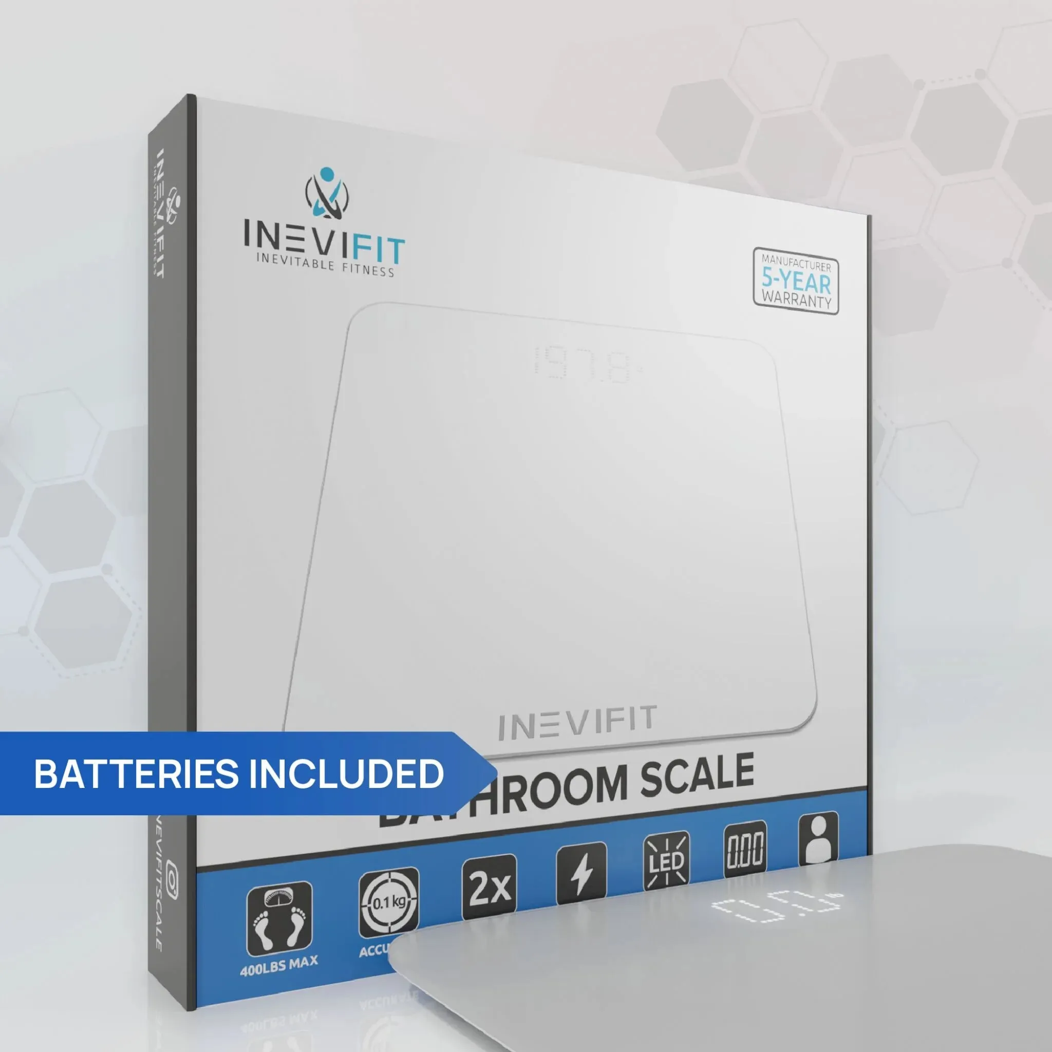 INEVIFIT Digital Bathroom Scale I-BS002