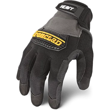 Ironclad Heavy Utility  Work Gloves - Black - HUG