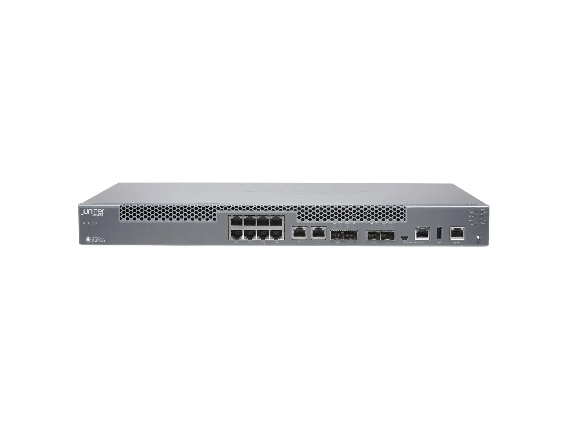 Juniper Networks NFX250-LS1 10 10/100/1000BT Ports 2 100/1000BASE-x SFP Ports