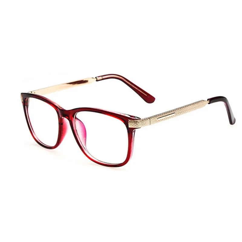 Kottdo Glasses Women Reading Eyeglasses Frame Men Square Glasses 0088