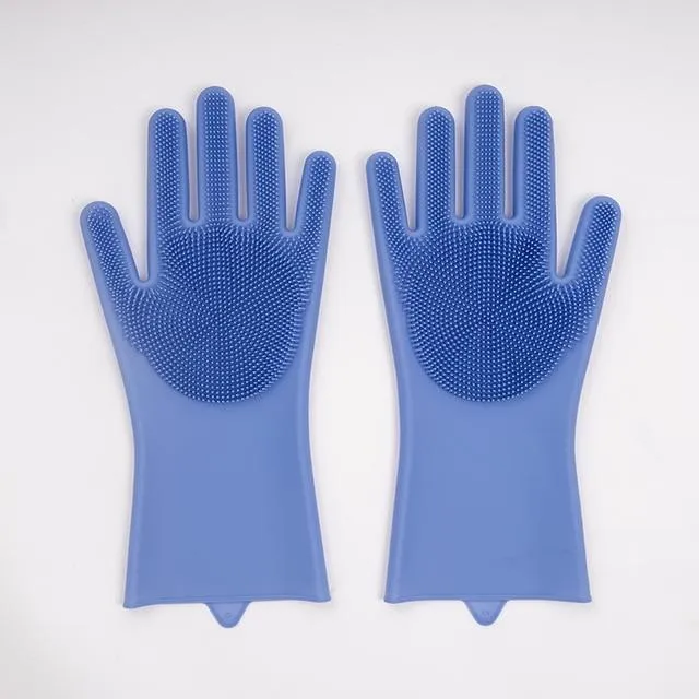 Magic Dish Washing Gloves (Pair)