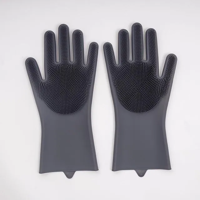 Magic Dish Washing Gloves (Pair)