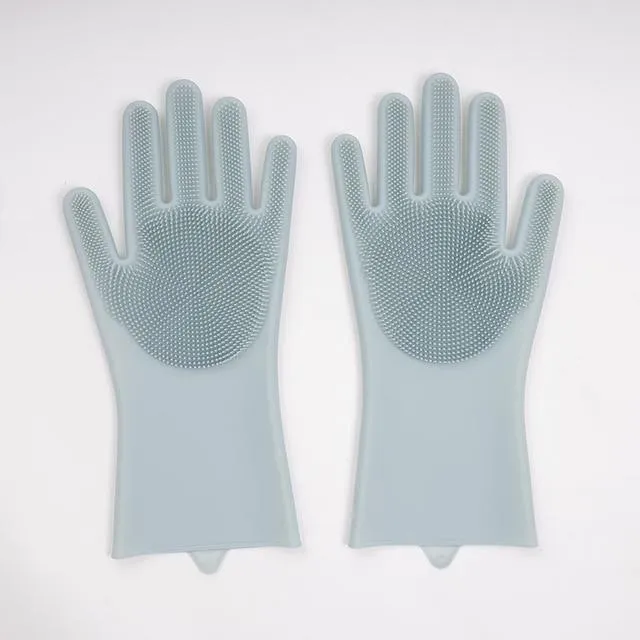 Magic Dish Washing Gloves (Pair)