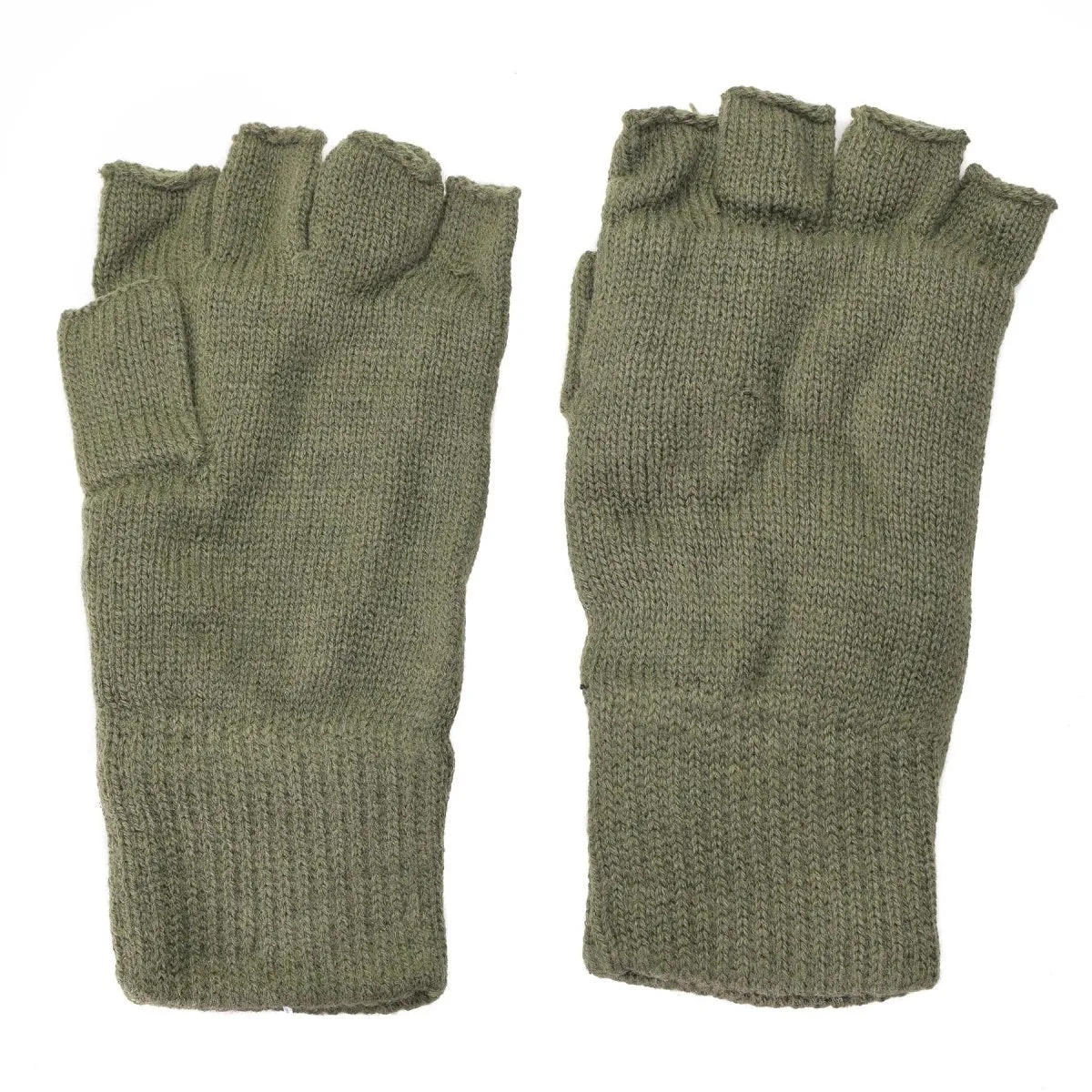 Mil-Tec Gloves Men Warm Fingerless THINSULATE™ lining Olive Winter tactical gear