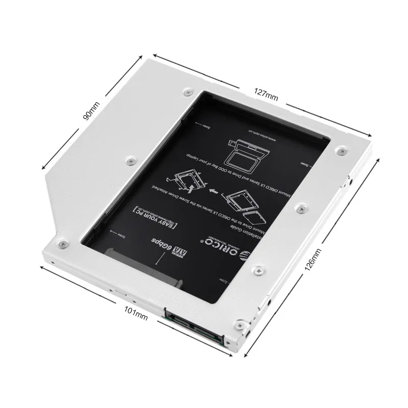 Orico 7 And 9.5Mm Optical To 2.5" Caddy