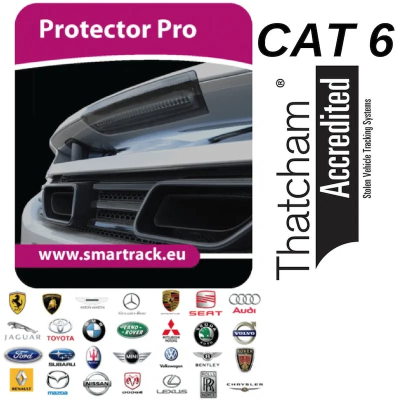 SmarTrack Protector Pro. Thatcham CAT 6 Car Tracker