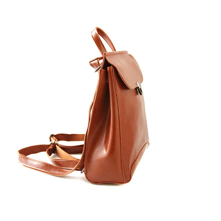 Stylish Ladies Small Leather Backpack Purse Cute Backpacks for Women