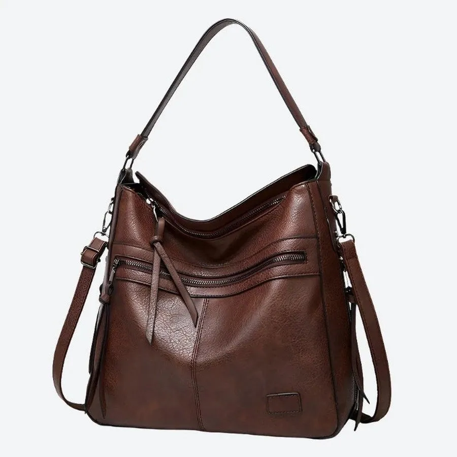 Stylish Large Leather Hobo Bags