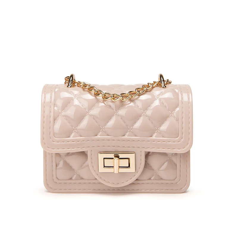 Stylish Mini Pearl Diamond Chain Bag