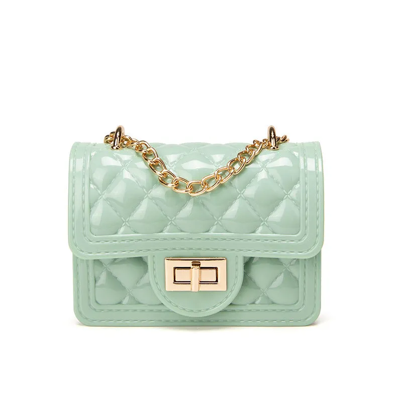 Stylish Mini Pearl Diamond Chain Bag