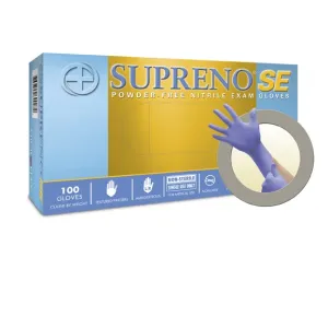 SU-690-M Microflex Supreno SE Powder Free Nitrile Exam Gloves,M