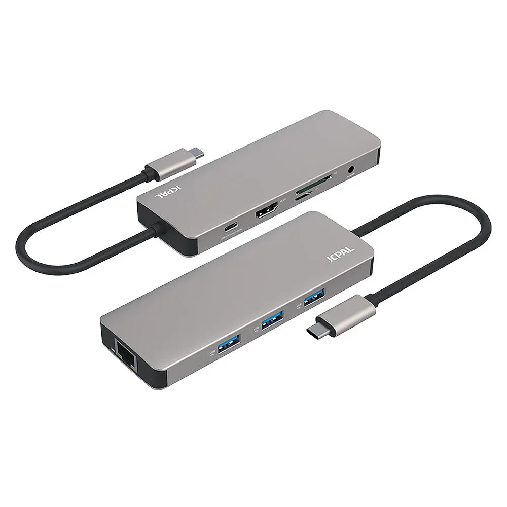 USB-C 9-Port Hub