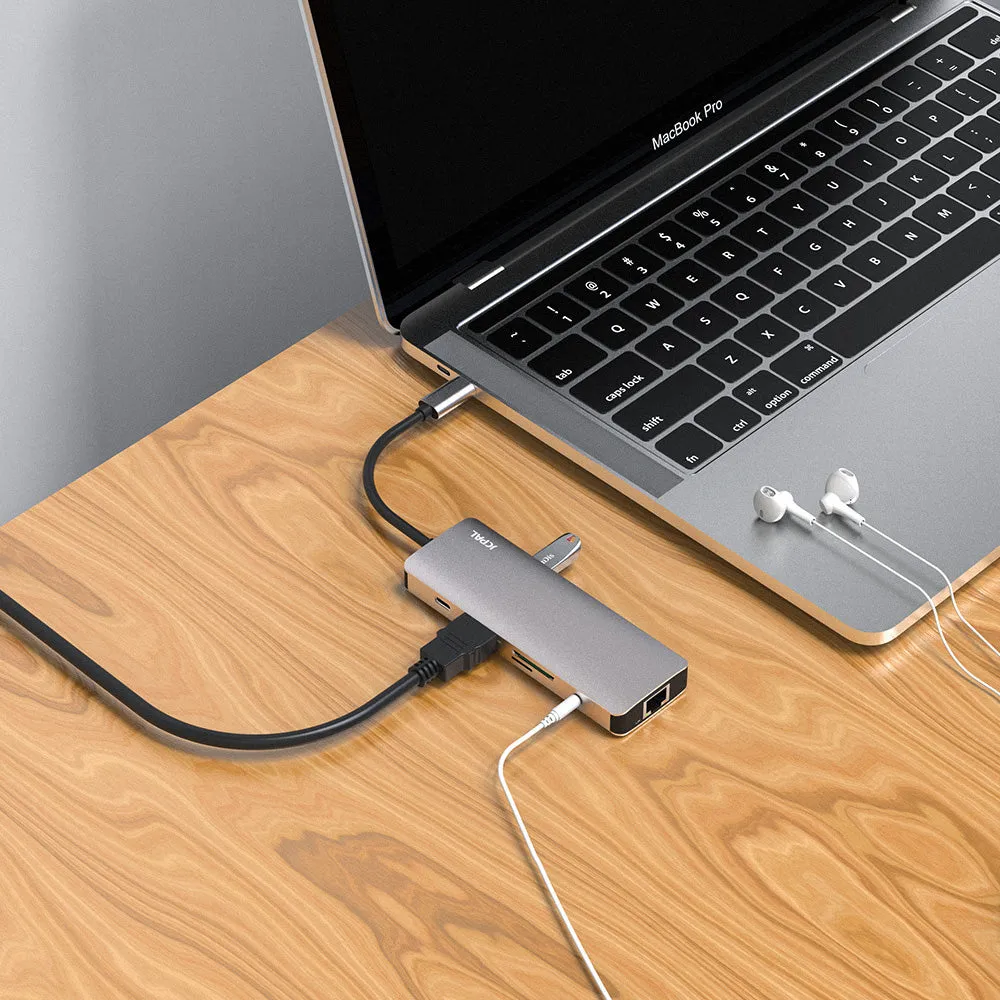 USB-C 9-Port Hub