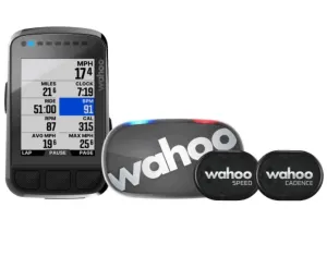 Wahoo (ANT /Bluetooth) Elemnt Bolt V2 GPS Bike Computer Bundle Kit