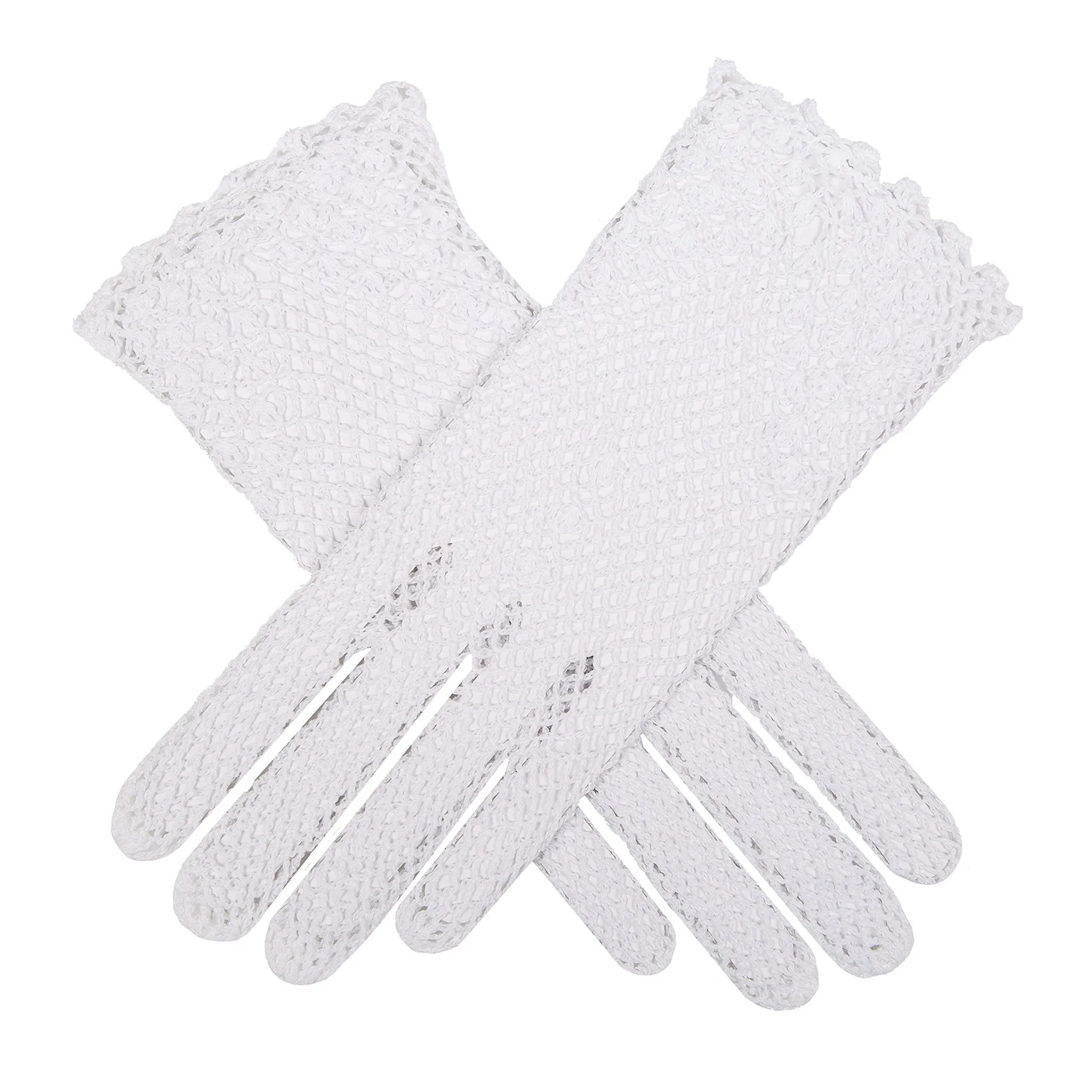 Women's Cotton Crochet Gloves