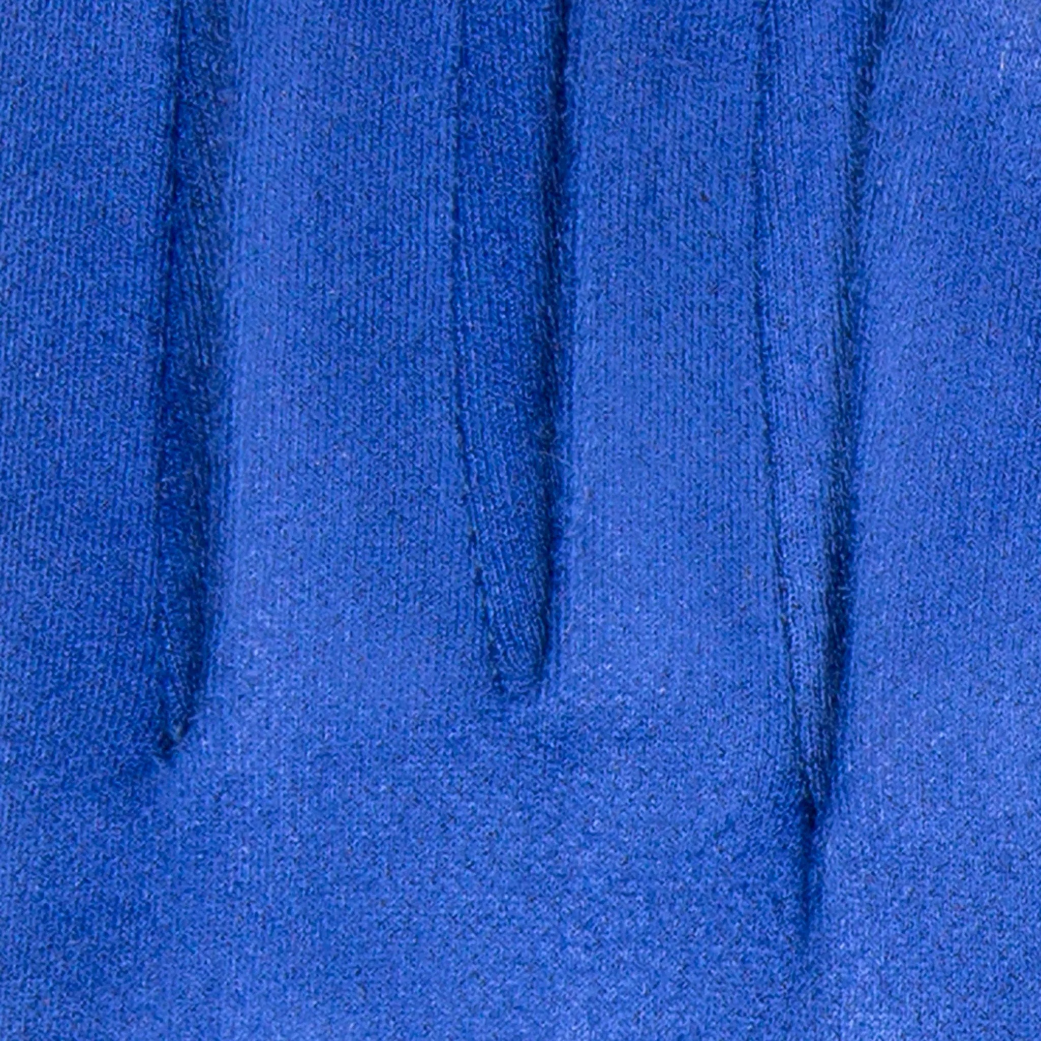 Women’s Velour-Lined Faux Suede Gloves with Trim and Bow